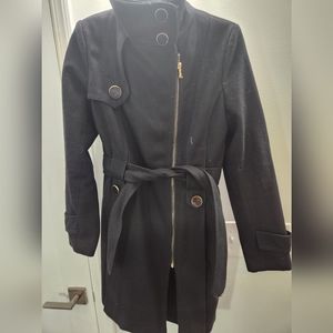 Vintage Kenneth Cole black peacoat